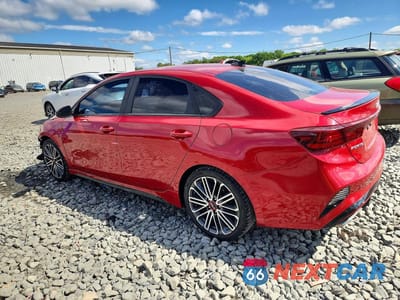 Drugie zdjęcie samochodu z przodu: 2022 KIA FORTE GT VIN:3KPF44AC0NE469392 - miniatura