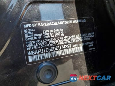 Zdjęcie 12 z 12 samochodu: 2013 BMW 535 XI VIN:WBAFU7C56DDU74397 - miniatura