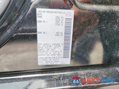 Zdjęcie 12 z 12 samochodu: 2024 NISSAN ALTIMA SV VIN:1N4BL4DV5RN382321 - miniatura