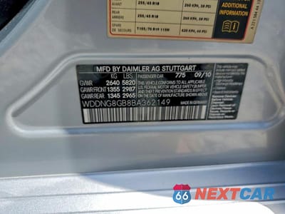 Zdjęcie 12 z 12 samochodu: 2011 MERCEDES-BENZ S 550 4MATIC VIN:WDDNG8GB8BA362149 - miniatura