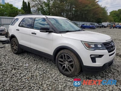 Czwarte zdjęcie samochodu z boku: 2018 FORD EXPLORER SPORT VIN:1FM5K8GT0JGA22891 - miniatura