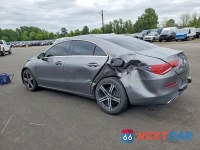 Drugie zdjęcie samochodu z przodu: 2020 MERCEDES-BENZ CLA 250 4MATIC VIN:WDD5J4HB0LN071289 - miniatura