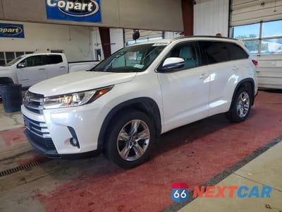 2019 TOYOTA HIGHLANDER LIMITED 5TDDZRFH7KS962255 - główne zdjęcie licytacji z USA - miniatura