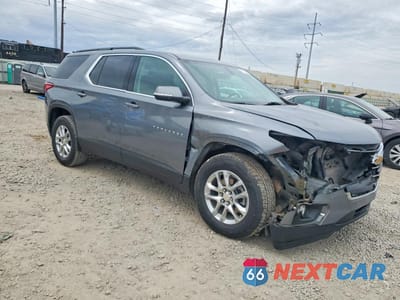 Czwarte zdjęcie samochodu z boku: 2021 CHEVROLET TRAVERSE LT VIN:1GNEVGKW8MJ154545 - miniatura