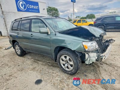 Czwarte zdjęcie samochodu z boku: 2006 TOYOTA HIGHLANDER LIMITED VIN:JTEEP21A660154656 - miniatura