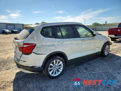 Trzecie zdjęcie samochodu z tyłu: 2014 BMW X3 XDRIVE28I VIN:5UXWX9C55E0D43557 - miniatura