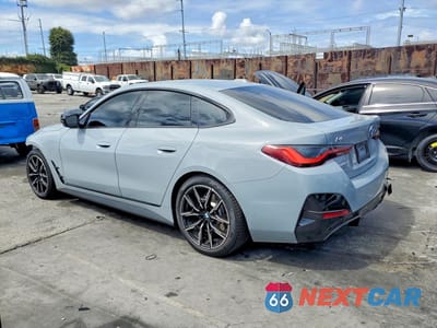 Drugie zdjęcie samochodu z przodu: 2025 BMW I4 XDRIVE 40 VIN:WBY43HD04SFV98187 - miniatura