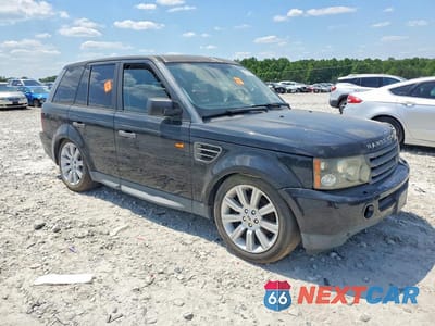Czwarte zdjęcie samochodu z boku: 2008 LAND ROVER RANGE ROVER SPORT HSE VIN:SALSK25488A160443 - miniatura