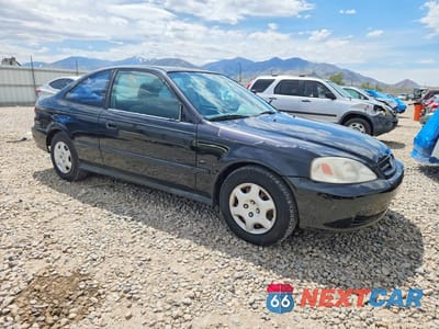 Czwarte zdjęcie samochodu z boku: 2000 HONDA CIVIC EX VIN:1HGEJ8241YL063959 - miniatura
