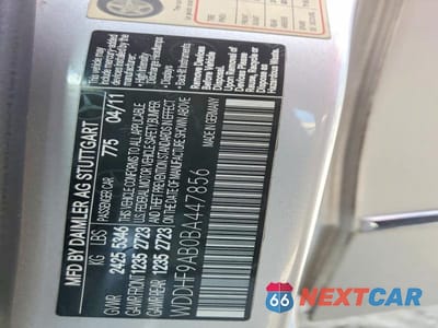 Zdjęcie 13 z 13 samochodu: 2011 MERCEDES-BENZ E 550 4MATIC VIN:WDDHF9AB0BA447856 - miniatura