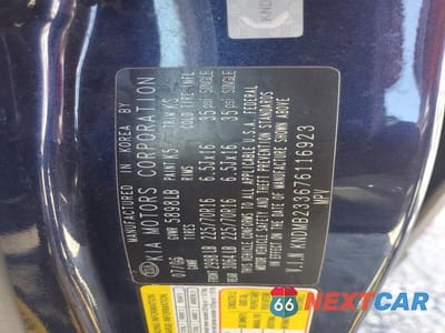 Zdjęcie 13 z 13 samochodu: 2007 KIA SEDONA BASE VIN:KNDMB233676116923 - miniatura