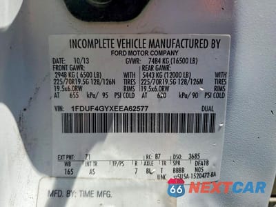 Zdjęcie 12 z 12 samochodu: 2014 FORD F-450 SD BUCKET TRUCK - R & D - CLN TITLE - PRI FLEET VIN:1FDUF4GYXEEA62577 - miniatura