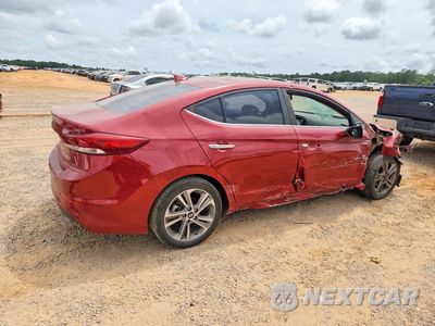 Trzecie zdjęcie samochodu z tyłu: 2017 HYUNDAI ELANTRA LIMITED VIN:5NPD84LF9HH021252 - miniatura