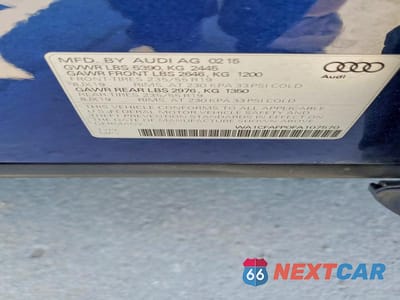 Zdjęcie 13 z 13 samochodu: 2015 AUDI Q5 PREMIUM VIN:WA1CFAFP0FA107570 - miniatura