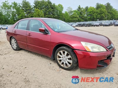 Czwarte zdjęcie samochodu z boku: 2006 HONDA ACCORD EX VIN:1HGCM66576A036098 - miniatura