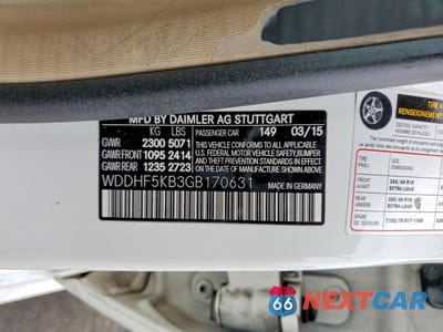Zdjęcie 12 z 12 samochodu: 2016 MERCEDES-BENZ E 350 VIN:WDDHF5KB3GB170631 - miniatura