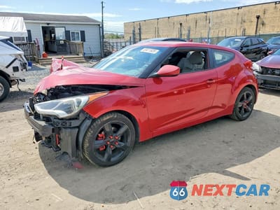 2014 HYUNDAI VELOSTER BASE KMHTC6AD3EU206031 - główne zdjęcie licytacji z USA - miniatura