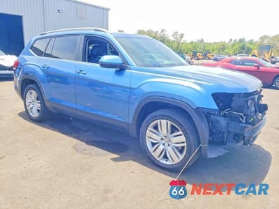 Czwarte zdjęcie samochodu z boku: 2019 VOLKSWAGEN ATLAS SE VIN:1V2UR2CA7KC519277 - miniatura