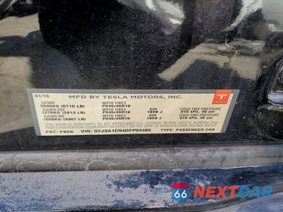 Zdjęcie 13 z 13 samochodu: 2013 TESLA MODEL S VIN:5YJSA1CN4DFP04485 - miniatura