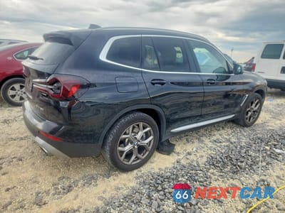 Trzecie zdjęcie samochodu z tyłu: 2024 BMW X3 XDRIVE30I VIN:WBX57DP05RN295341 - miniatura