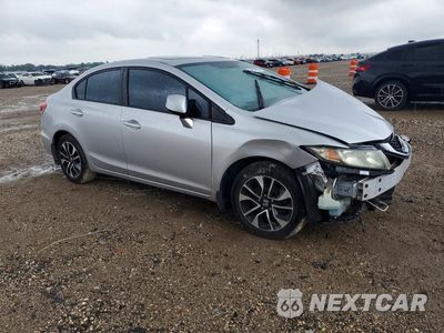 Czwarte zdjęcie samochodu z boku: 2013 HONDA CIVIC EXL VIN:19XFB2F96DE043583 - miniatura