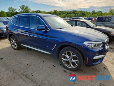 Czwarte zdjęcie samochodu z boku: 2020 BMW X3 XDRIVE30I VIN:5UXTY5C03LLT32823 - miniatura