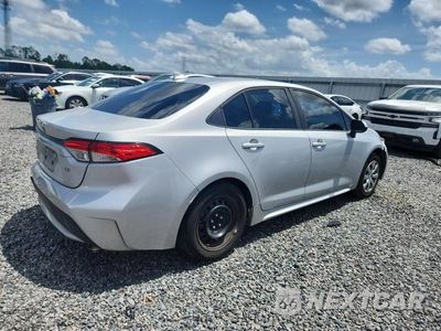 Trzecie zdjęcie samochodu z tyłu: 2021 TOYOTA COROLLA LE VIN:5YFEPMAE7MP256148 - miniatura