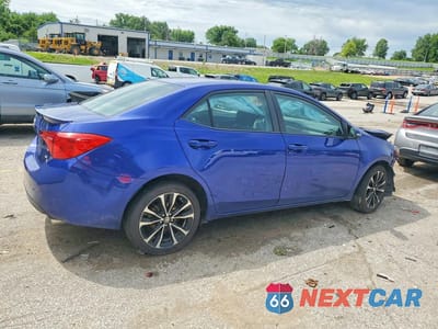 Trzecie zdjęcie samochodu z tyłu: 2019 TOYOTA COROLLA VIN:5YFBURHE2KP880712 - miniatura