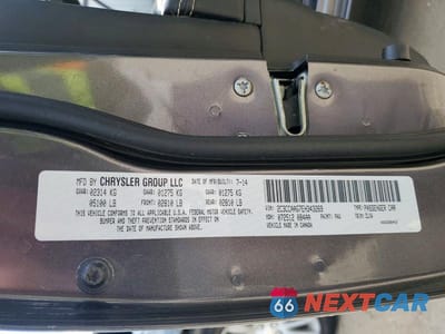Zdjęcie 13 z 13 samochodu: 2014 CHRYSLER 300 VIN:2C3CCAAG7EH343269 - miniatura