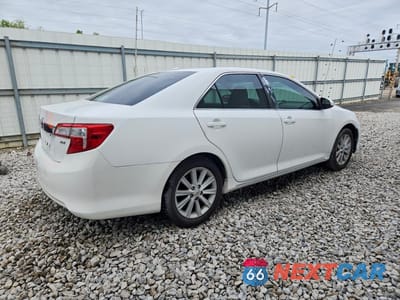 Trzecie zdjęcie samochodu z tyłu: 2012 TOYOTA CAMRY XLE V6 VIN:4T1BK1FK6CU505129 - miniatura
