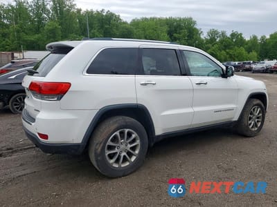 Trzecie zdjęcie samochodu z tyłu: 2016 JEEP GRAND CHEROKEE LIMITED VIN:1C4RJFBG1GC311432 - miniatura