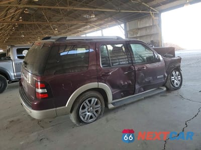 Trzecie zdjęcie samochodu z tyłu: 2006 FORD EXPLORER EDDIE BAUER VIN:1FMEU74886UA02272 - miniatura