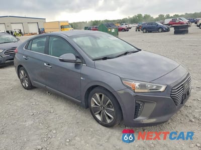 Czwarte zdjęcie samochodu z boku: 2017 HYUNDAI IONIQ LIMITED VIN:KMHC05LC4HU018839 - miniatura