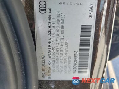 Zdjęcie 12 z 12 samochodu: 2018 AUDI A6 PREMIUM PLUS VIN:WAUD8AFCXJN039956 - miniatura