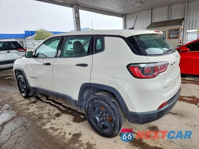Drugie zdjęcie samochodu z przodu: 2020 JEEP COMPASS SPORT VIN:3C4NJDAB5LT117137 - miniatura