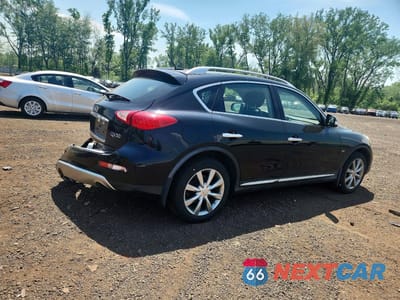Trzecie zdjęcie samochodu z tyłu: 2017 INFINITI QX50 BASE VIN:JN1BJ0RR7HM416772 - miniatura