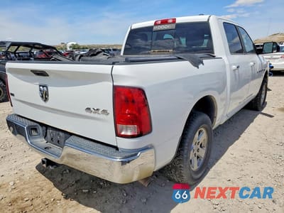 Trzecie zdjęcie samochodu z tyłu: 2012 DODGE RAM 1500 SLT VIN:1C6RD7LTXCS293044 - miniatura
