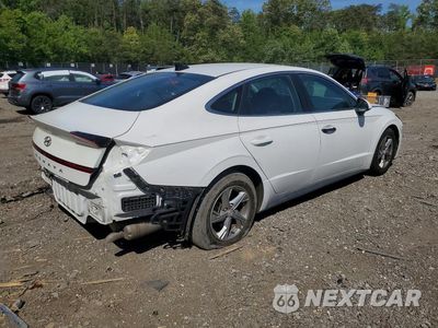 Trzecie zdjęcie samochodu z tyłu: 2020 HYUNDAI SONATA SE VIN:5NPEG4JA2LH052737 - miniatura