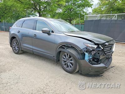 Czwarte zdjęcie samochodu z boku: 2021 MAZDA CX-9 TOURING VIN:JM3TCBCY9M0534502 - miniatura