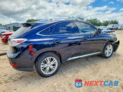Trzecie zdjęcie samochodu z tyłu: 2010 LEXUS RX 450H VIN:JTJBC1BA2A2006669 - miniatura