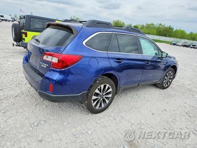 Trzecie zdjęcie samochodu z tyłu: 2017 SUBARU OUTBACK 2.5I LIMITED VIN:4S4BSAKC1H3215392 - miniatura