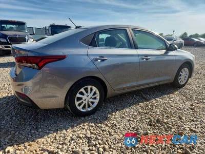 Trzecie zdjęcie samochodu z tyłu: 2021 HYUNDAI ACCENT SEL VIN:3KPC24A67ME146748 - miniatura