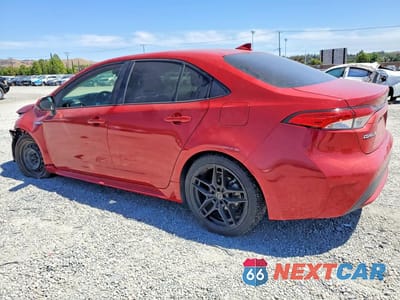 Drugie zdjęcie samochodu z przodu: 2021 TOYOTA COROLLA LE VIN:JTDEAMDE0MJ030874 - miniatura