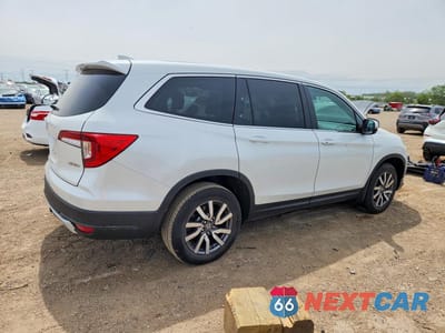 Trzecie zdjęcie samochodu z tyłu: 2020 HONDA PILOT EXL VIN:5FNYF6H58LB065186 - miniatura