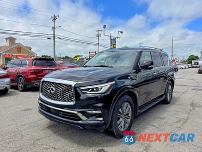 Drugie zdjęcie samochodu z przodu: 2020 INFINITI QX80 LUXE VIN:JN8AZ2NE8L9255512 - miniatura