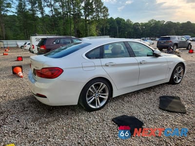 Trzecie zdjęcie samochodu z tyłu: 2019 BMW 430I GRAN COUPE VIN:WBA4J1C56KBM16179 - miniatura