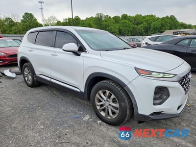 Czwarte zdjęcie samochodu z boku: 2019 HYUNDAI SANTA FE SE VIN:5NMS2CAD1KH099677 - miniatura