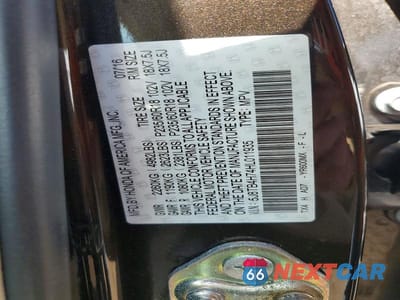 Zdjęcie 12 z 12 samochodu: 2017 ACURA RDX ADVANCE VIN:5J8TB4H74HL011935 - miniatura
