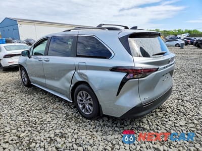 Drugie zdjęcie samochodu z przodu: 2025 TOYOTA SIENNA LE VIN:5TDBRKECXSS268339 - miniatura