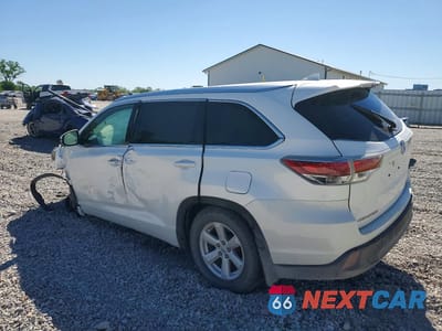 Drugie zdjęcie samochodu z przodu: 2016 TOYOTA HIGHLANDER XLE VIN:5TDJKRFH6GS331544 - miniatura
